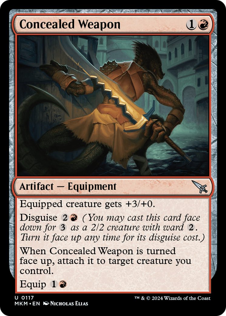 Concealed Weapon [Murders at Karlov Manor] | Card Citadel