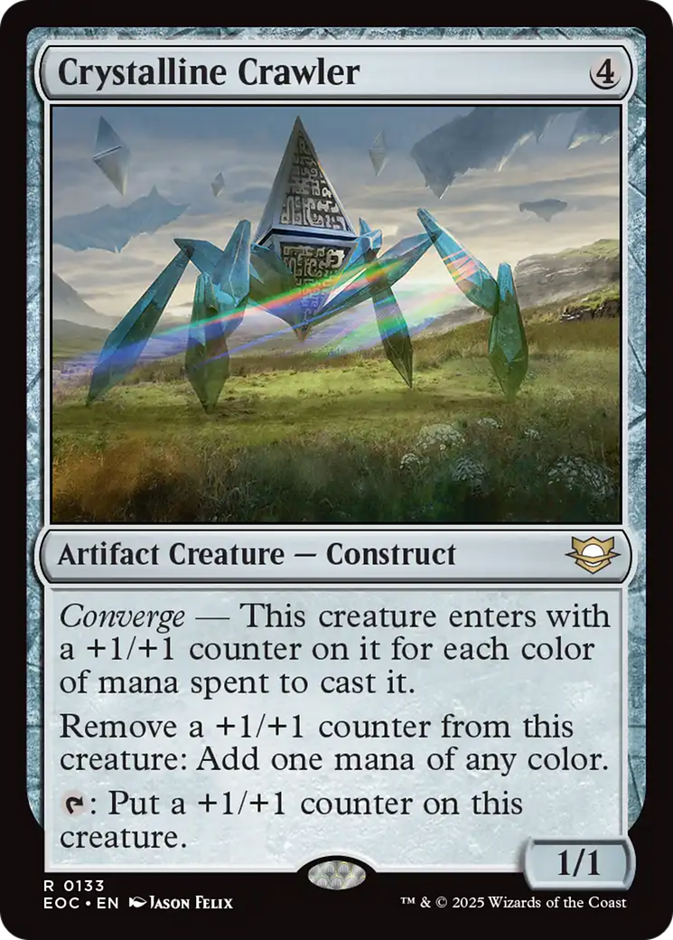 Crystalline Crawler [Edge of Eternities Commander] | Card Citadel