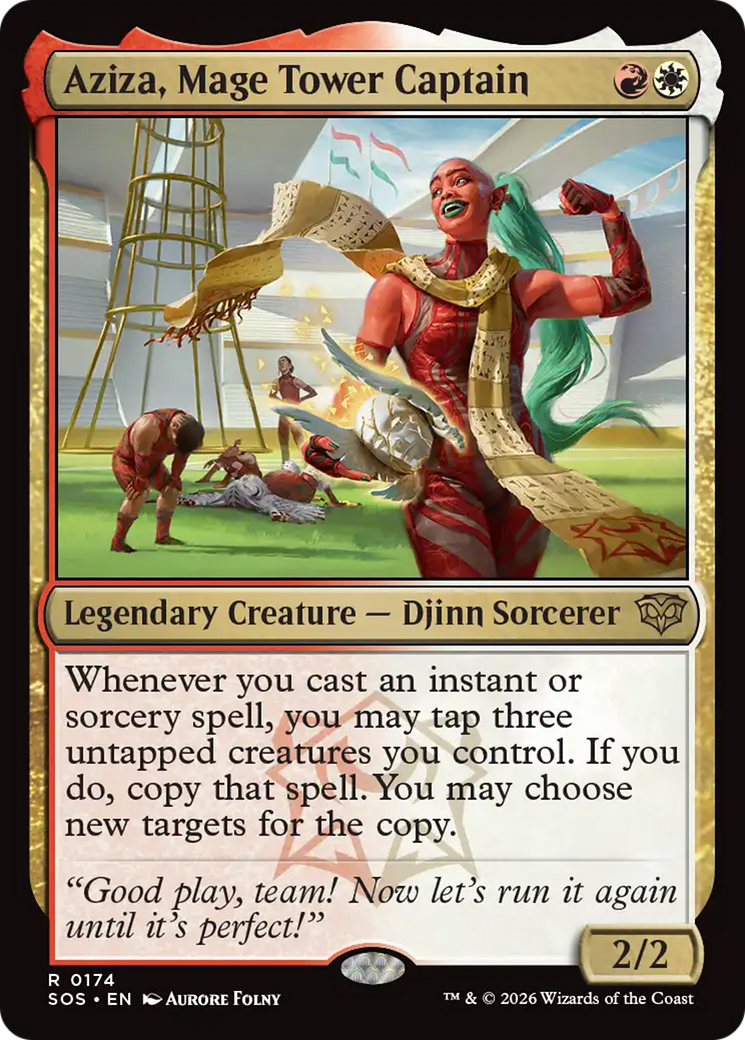 Aziza, Mage Tower Captain [Secrets of Strixhaven] | Card Citadel