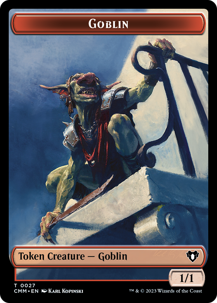 Goblin Token [Commander Masters Tokens] | Card Citadel