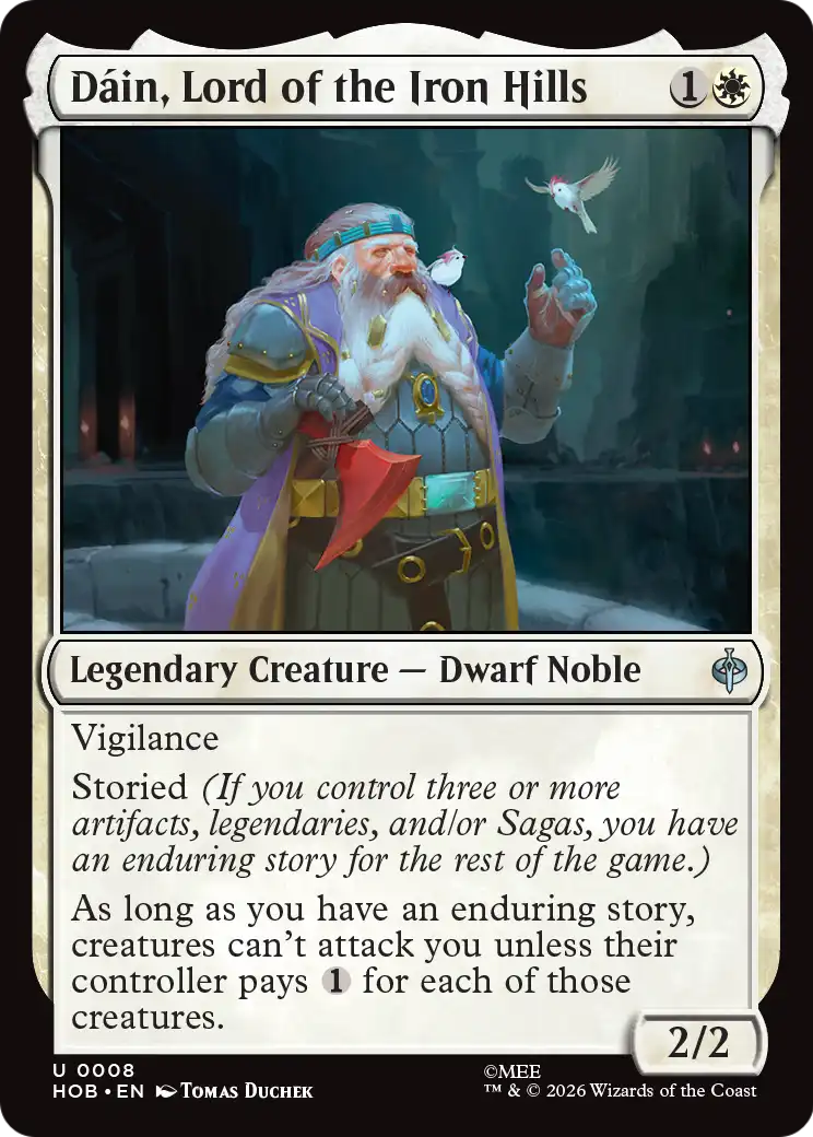 Dain, Lord of the Iron Hills [The Hobbit] | Card Citadel