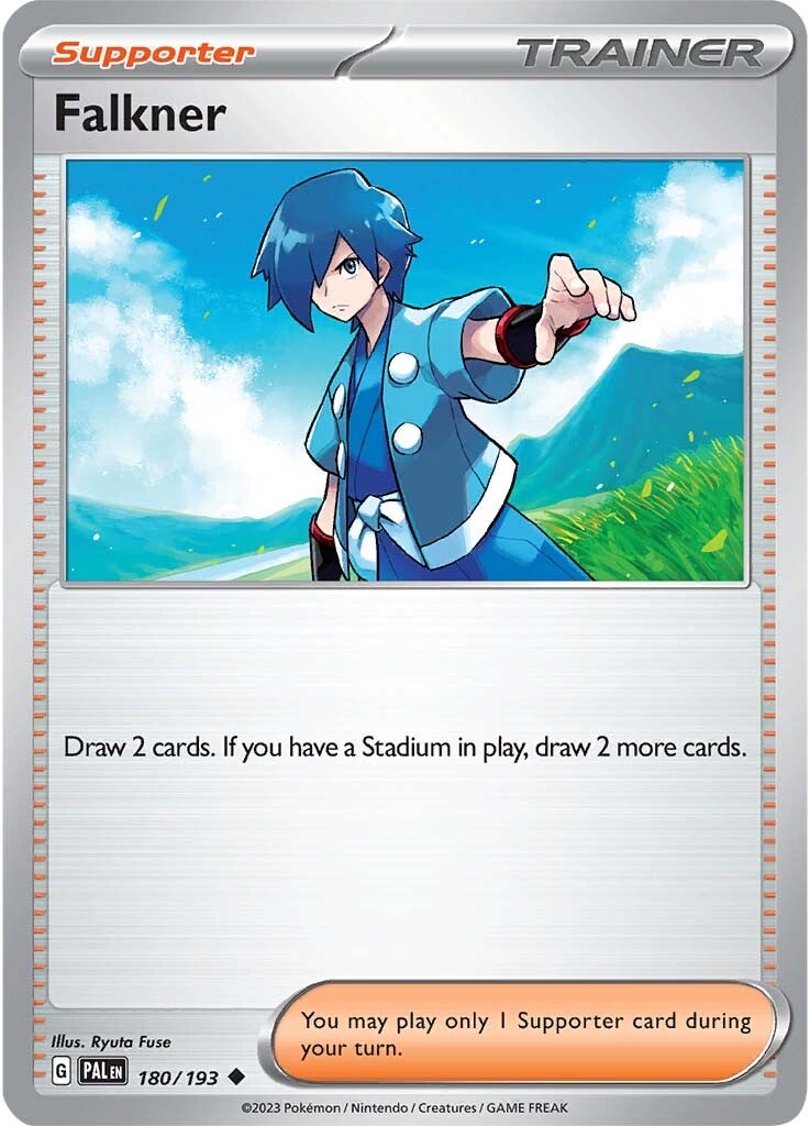 Falkner (180/193) [Scarlet & Violet: Paldea Evolved] | Card Citadel