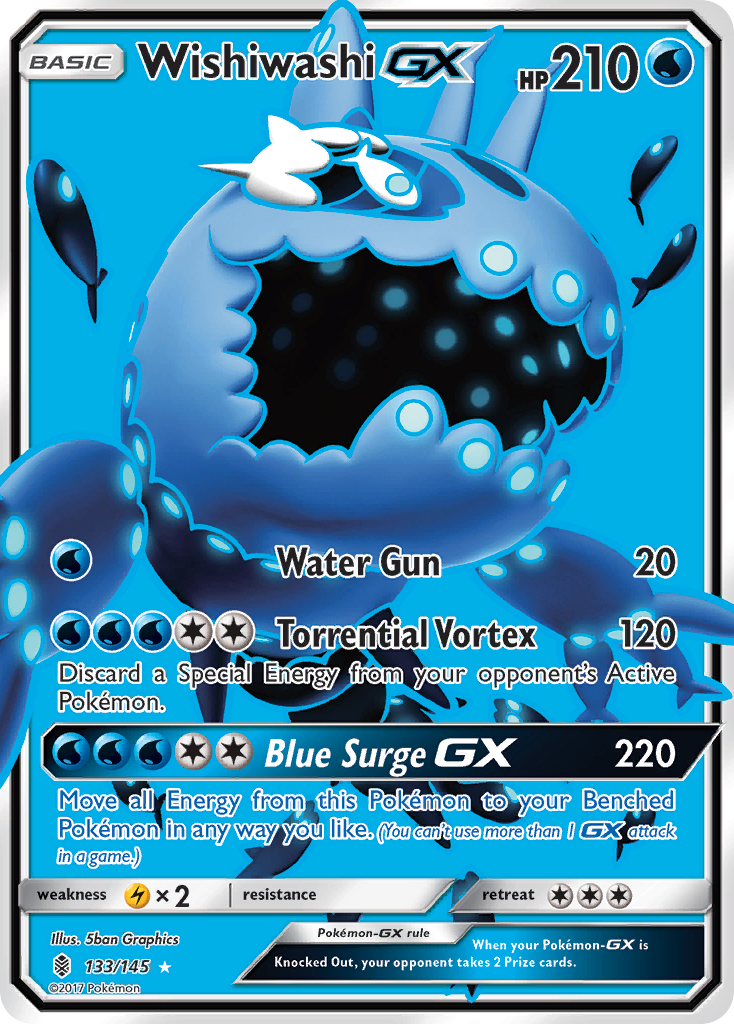 Wishiwashi GX (133/145) [Sun & Moon: Guardians Rising] | Card Citadel