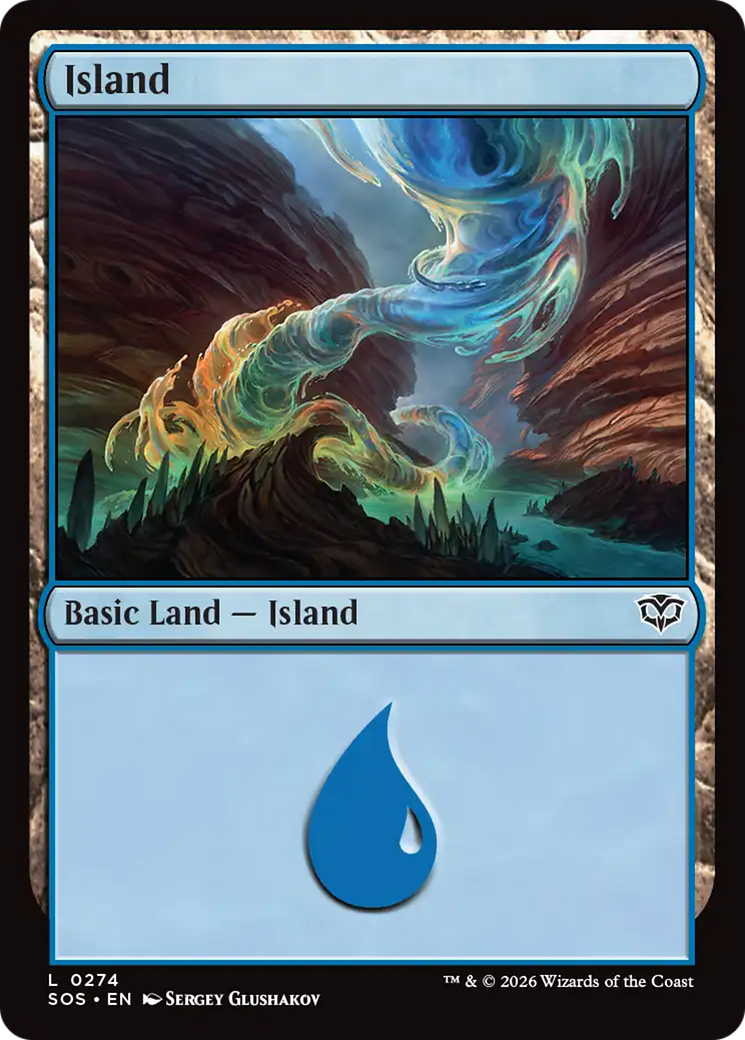 Island (0274) [Secrets of Strixhaven] | Card Citadel