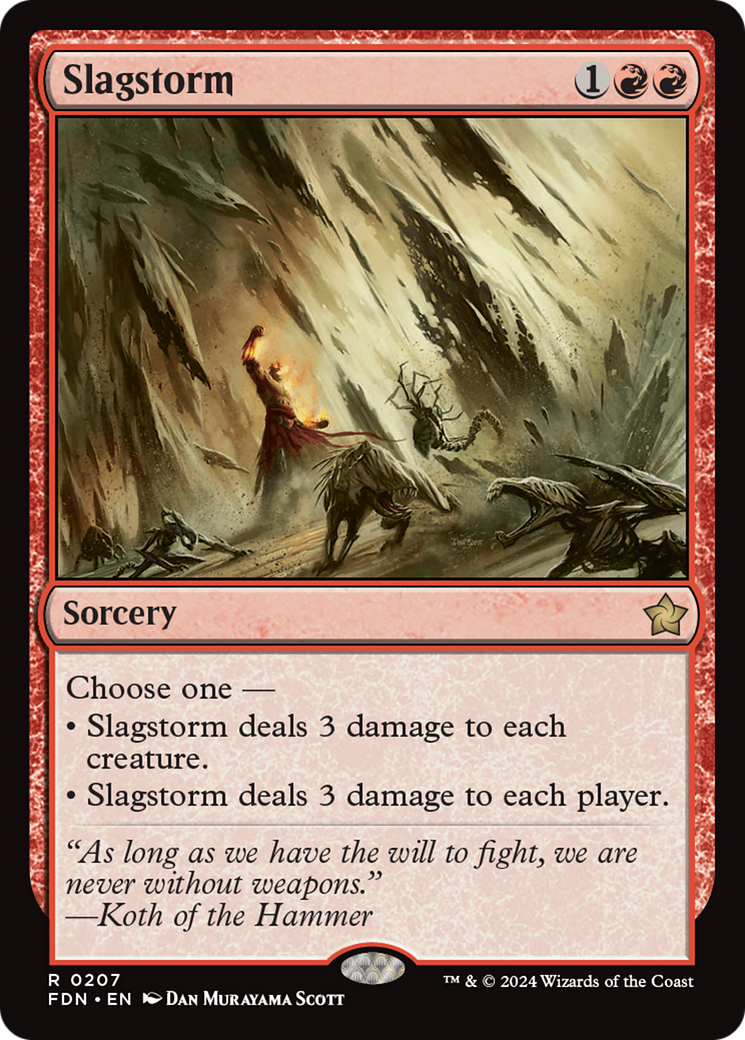 Slagstorm [Foundations] | Card Citadel