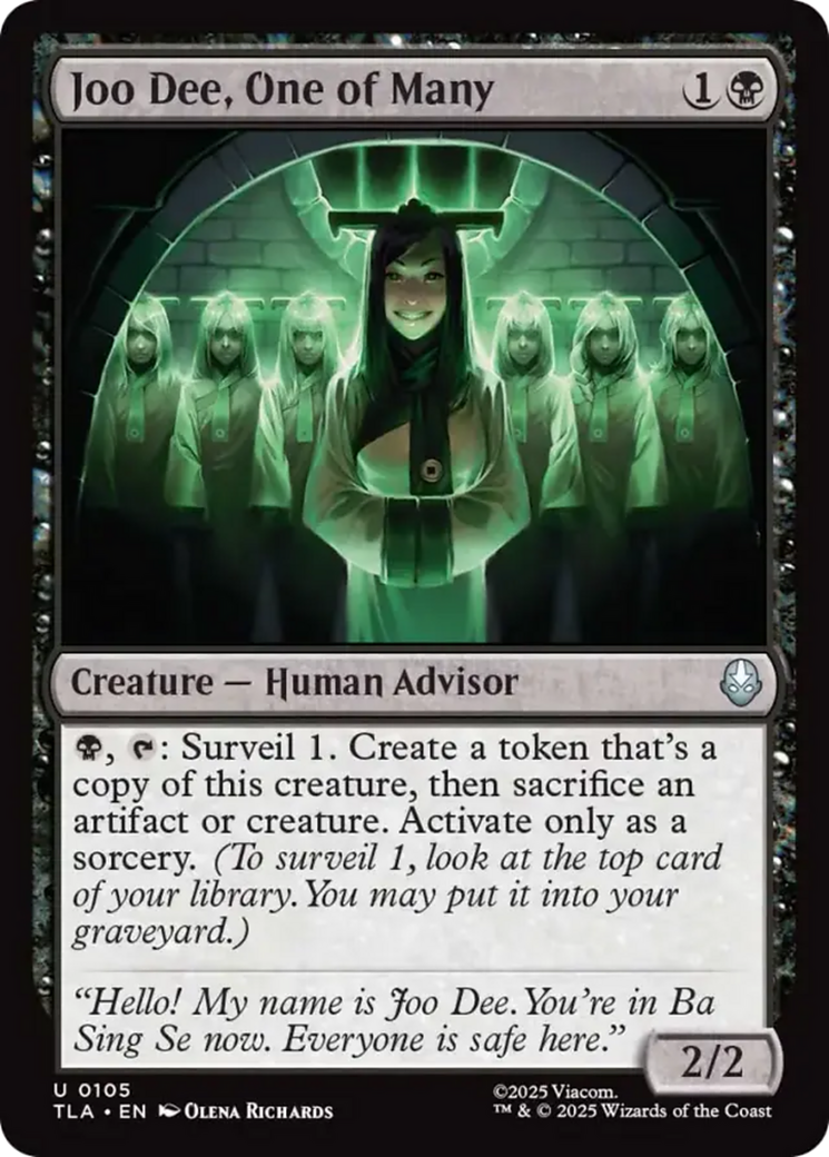 Joo Dee, One of Many [Avatar: The Last Airbender] | Card Citadel