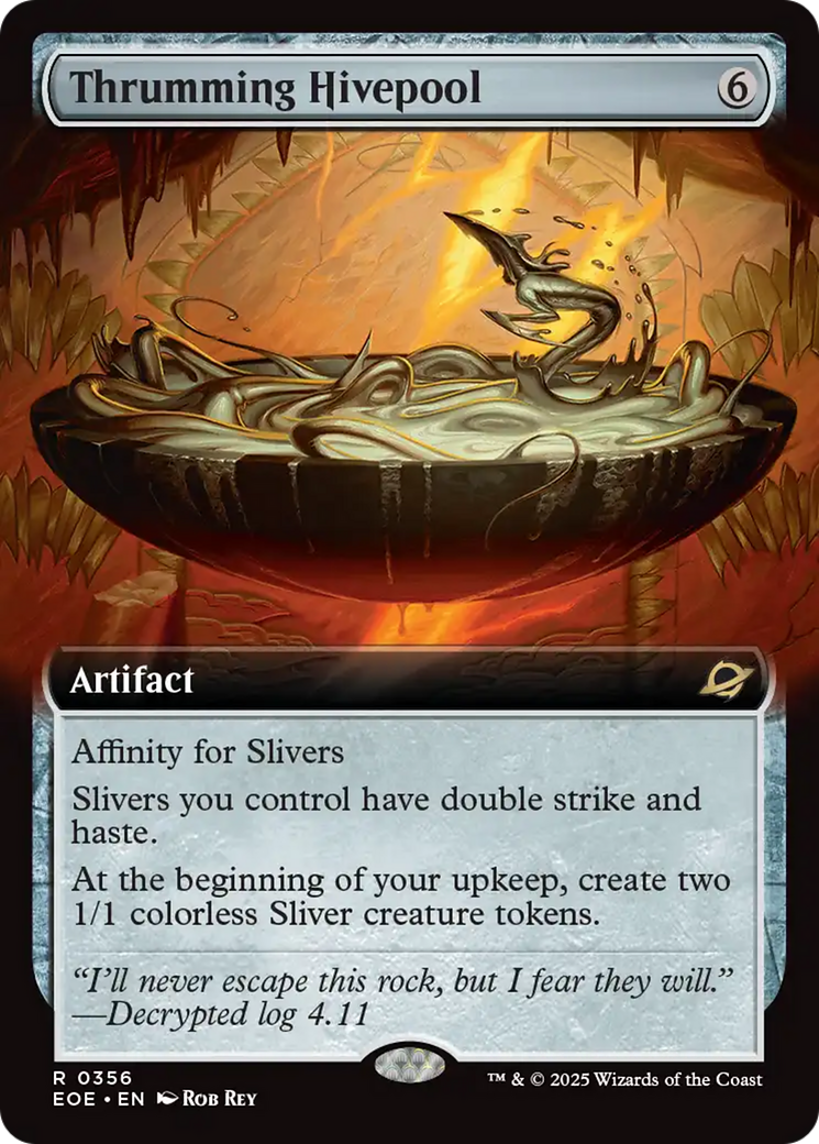 Thrumming Hivepool (Extended Art) [Edge of Eternities] | Card Citadel