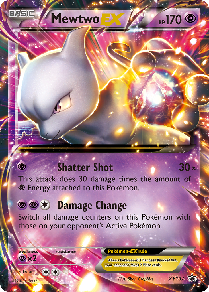 Mewtwo EX (XY107) [XY: Black Star Promos] | Card Citadel