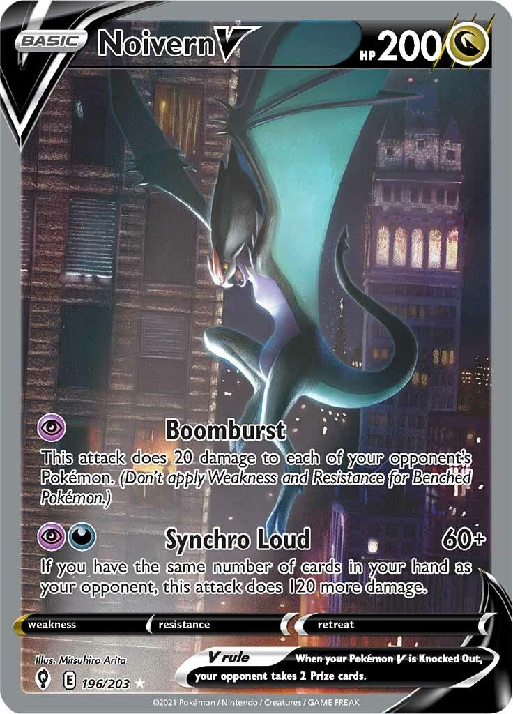 Noivern V (196/203) [Sword & Shield: Evolving Skies] | Card Citadel