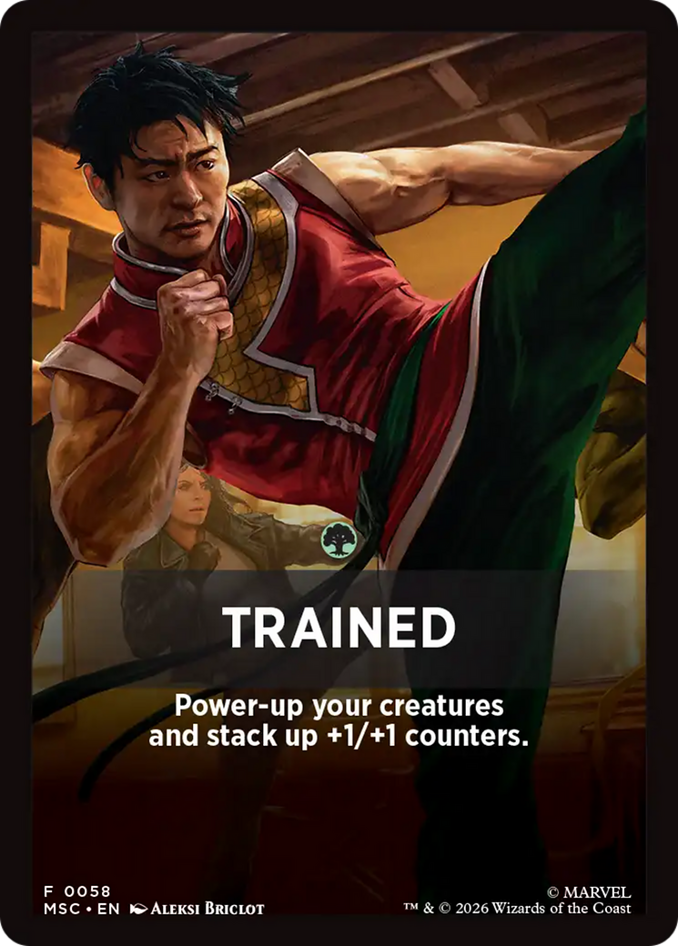 Trained Theme Card [Marvel Super Heroes Commander] | Card Citadel
