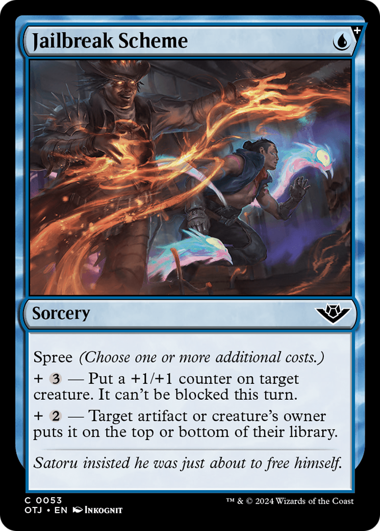 Jailbreak Scheme [Outlaws of Thunder Junction] | Card Citadel