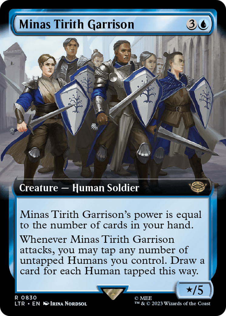 Minas Tirith Garrison (Extended Art) [The Lord of the Rings: Tales of Middle-Earth] | Card Citadel