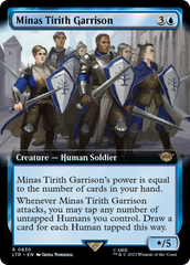 Minas Tirith Garrison (Extended Art) [The Lord of the Rings: Tales of Middle-Earth] | Card Citadel