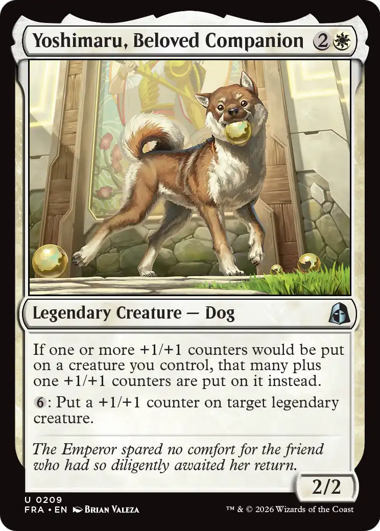 Yoshimaru, Beloved Companion [Reality Fracture] | Card Citadel