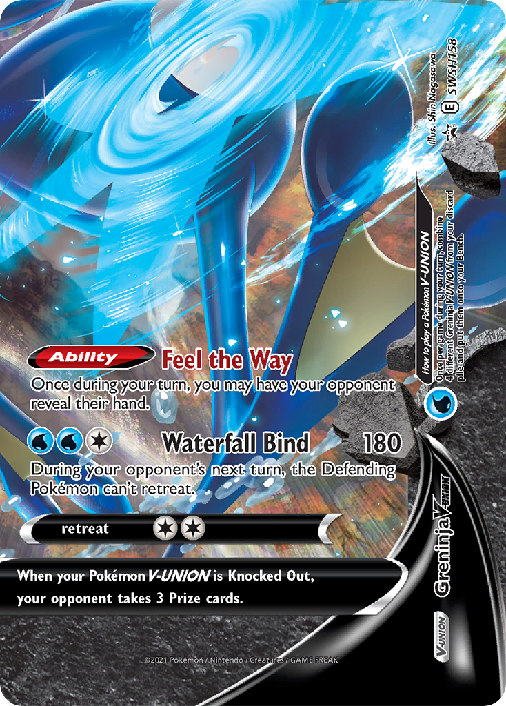 Greninja V-Union (SWSH158) [Sword & Shield: Black Star Promos] | Card Citadel