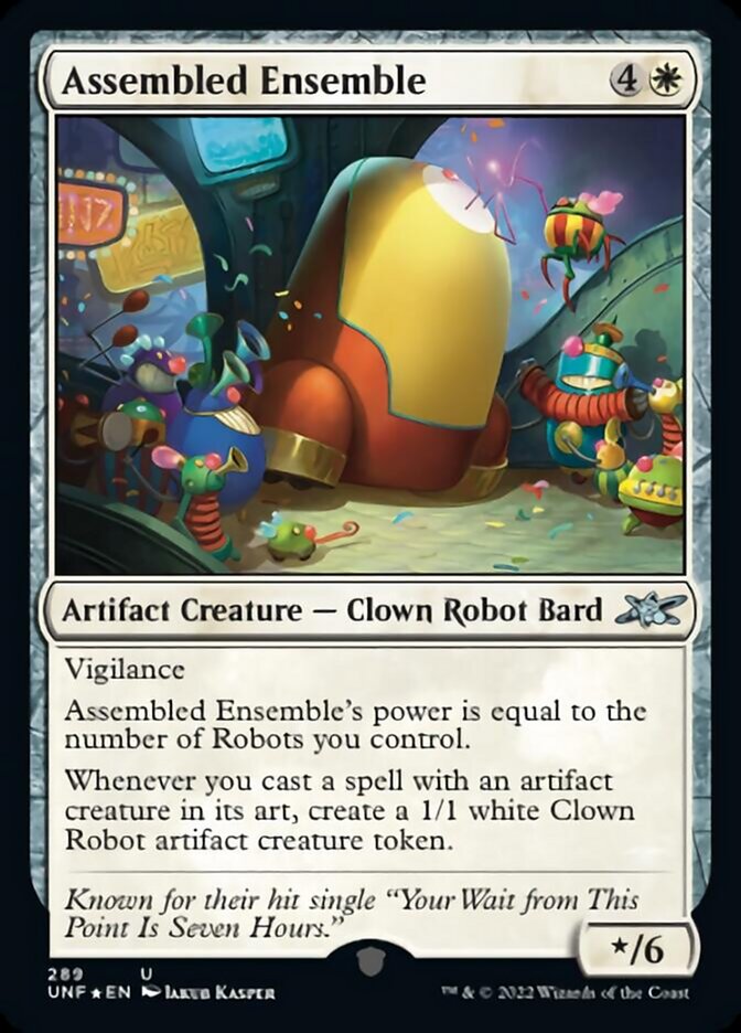 Assembled Ensemble (Galaxy Foil) [Unfinity] | Card Citadel