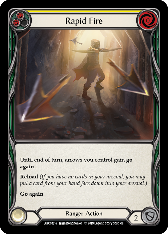 Rapid Fire [ARC047-S] (Arcane Rising)  1st Edition Normal | Card Citadel