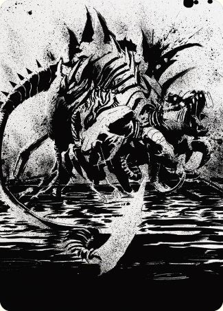 Karumonix, the Rat King Art Card [Phyrexia: All Will Be One Art Series] | Card Citadel