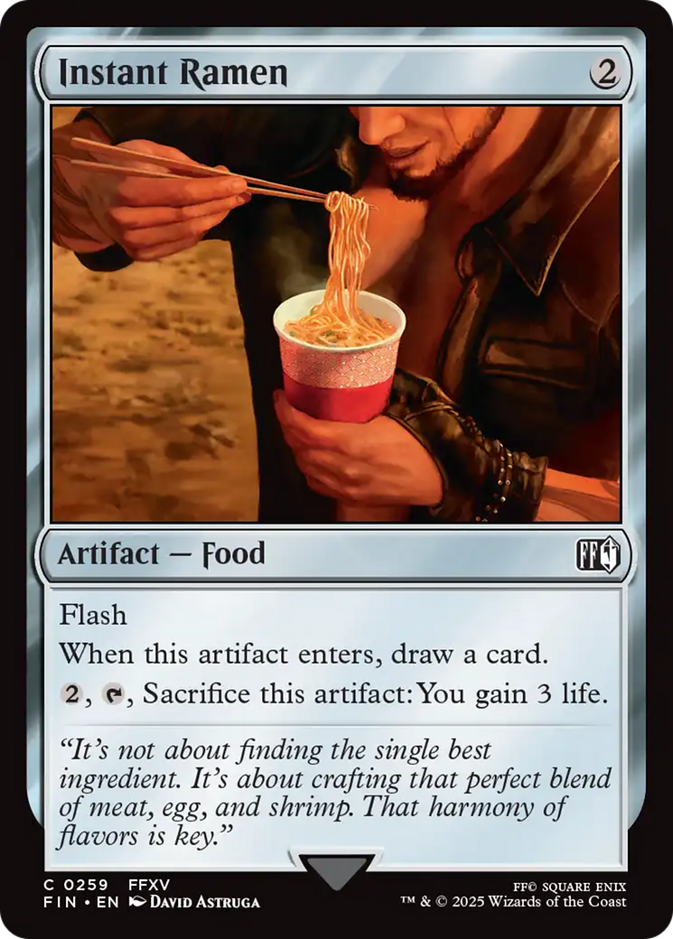 Instant Ramen [FINAL FANTASY] | Card Citadel