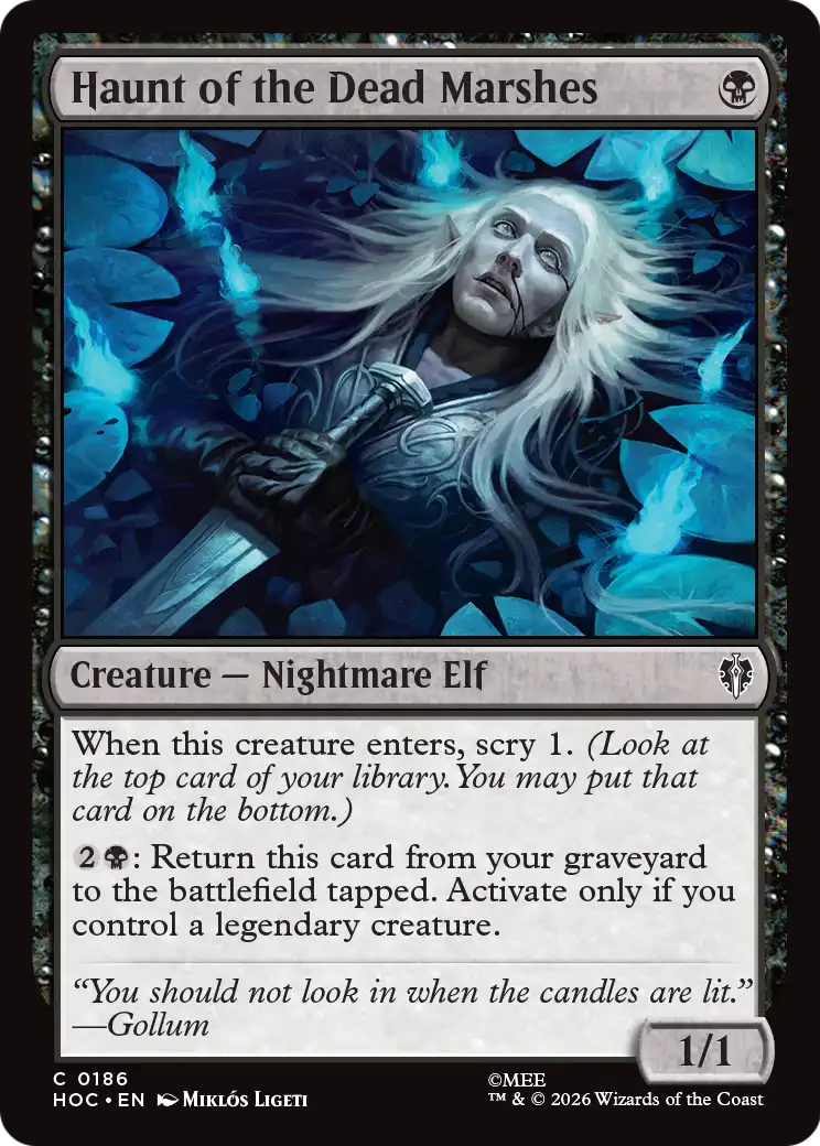 Haunt of the Dead Marshes [The Hobbit: Eternal-Legal] | Card Citadel