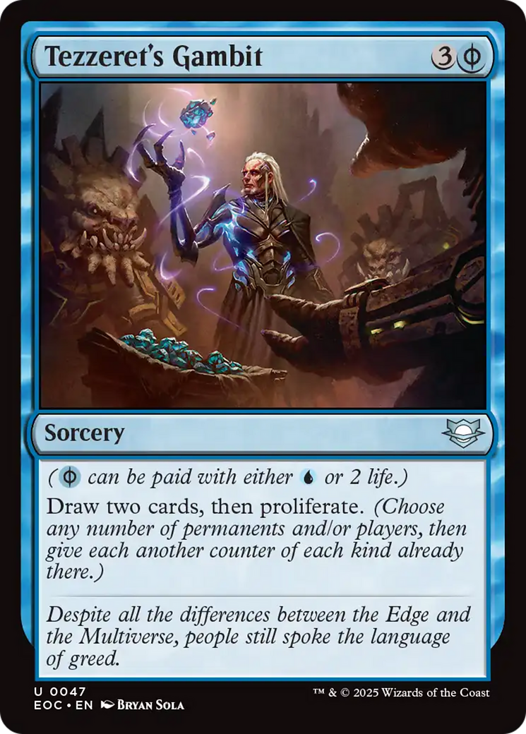 Tezzeret's Gambit [Edge of Eternities Commander] | Card Citadel