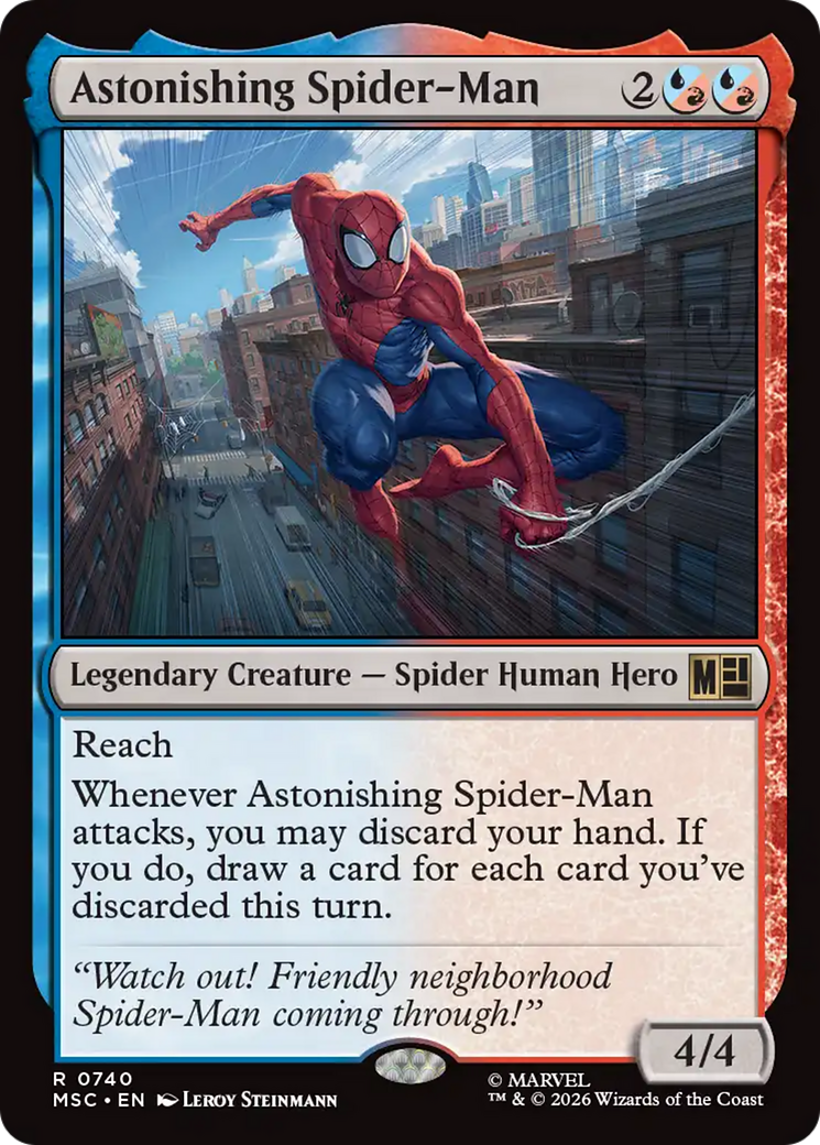 Astonishing Spider-Man [Marvel Super Heroes Commander] | Card Citadel