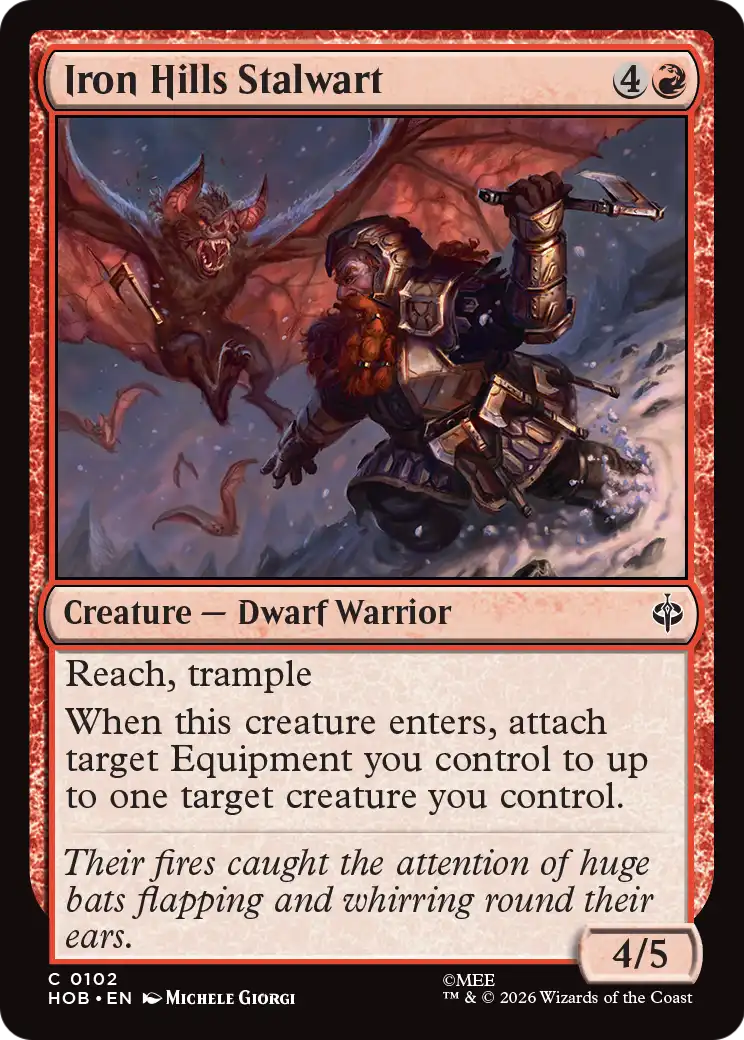 Iron Hills Stalwart [The Hobbit] | Card Citadel