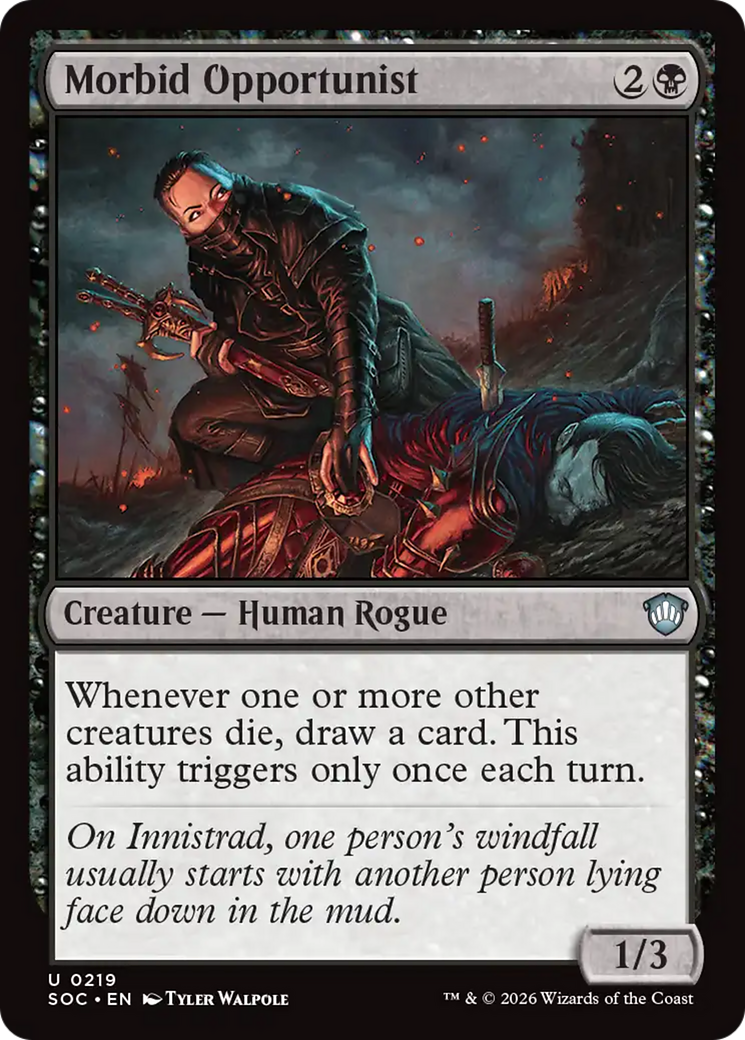 Morbid Opportunist [Secrets of Strixhaven Commander] | Card Citadel