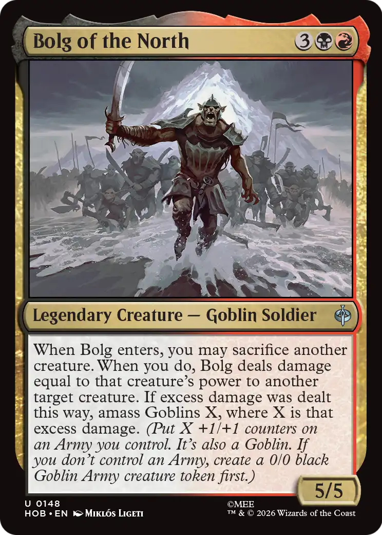 Bolg of the North [The Hobbit] | Card Citadel