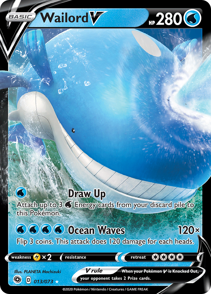 Wailord V (013/073) [Sword & Shield: Champion's Path] | Card Citadel