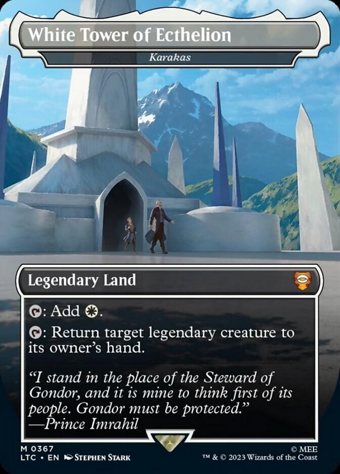 Karakas - White Tower of Ecthelion [The Lord of the Rings: Tales of Middle-Earth Commander] | Card Citadel