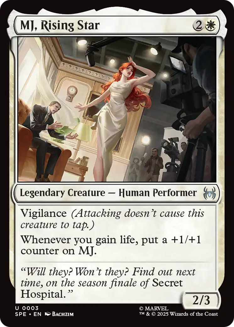 MJ, Rising Star [Marvel's Spider-Man: Eternal-Legal] | Card Citadel