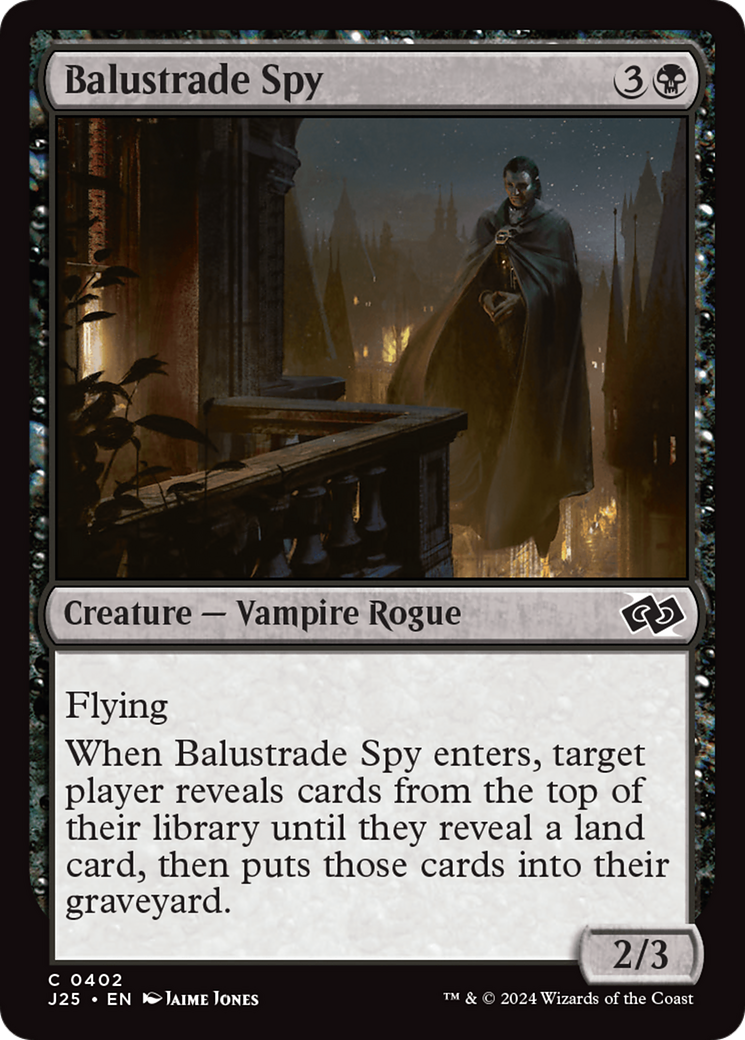 Balustrade Spy [Foundations Jumpstart] | Card Citadel