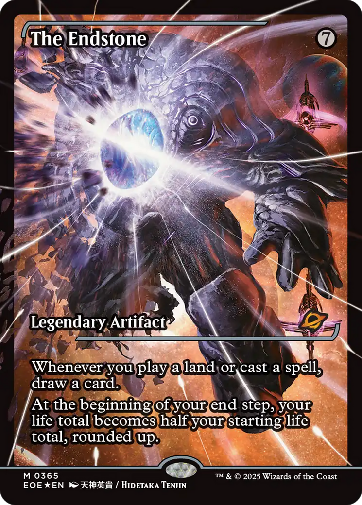 The Endstone (Showcase) [Edge of Eternities] | Card Citadel