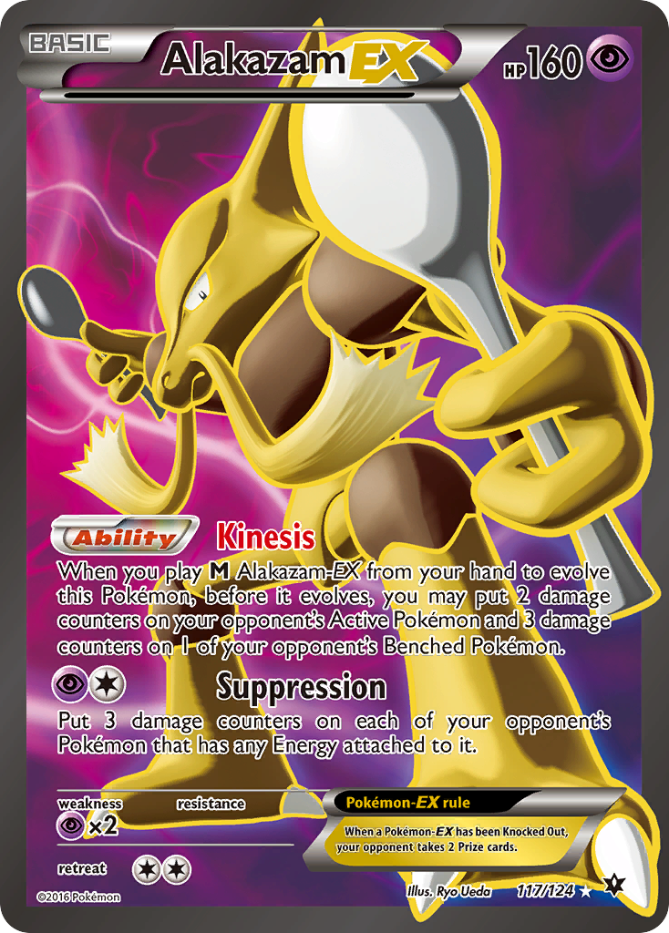 Alakazam EX (117/124) [XY: Fates Collide] | Card Citadel