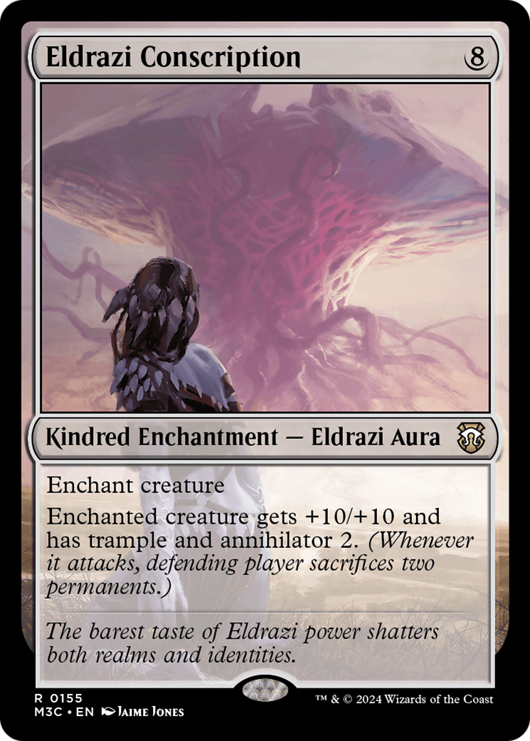 Eldrazi Conscription (Ripple Foil) [Modern Horizons 3 Commander] | Card Citadel