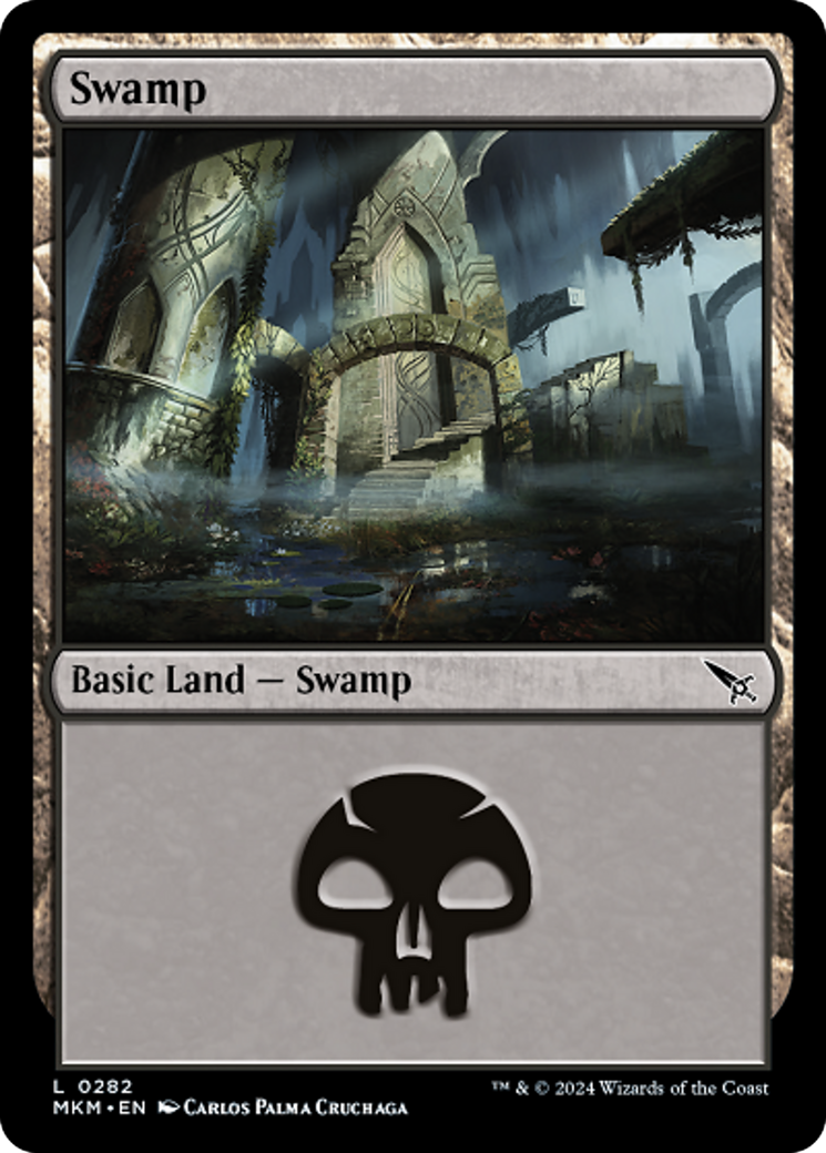 Swamp (0282) [Murders at Karlov Manor] | Card Citadel