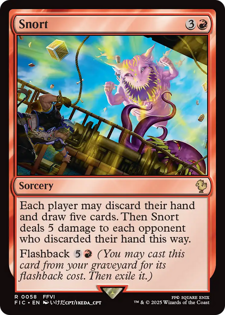 Snort [FINAL FANTASY Commander] | Card Citadel