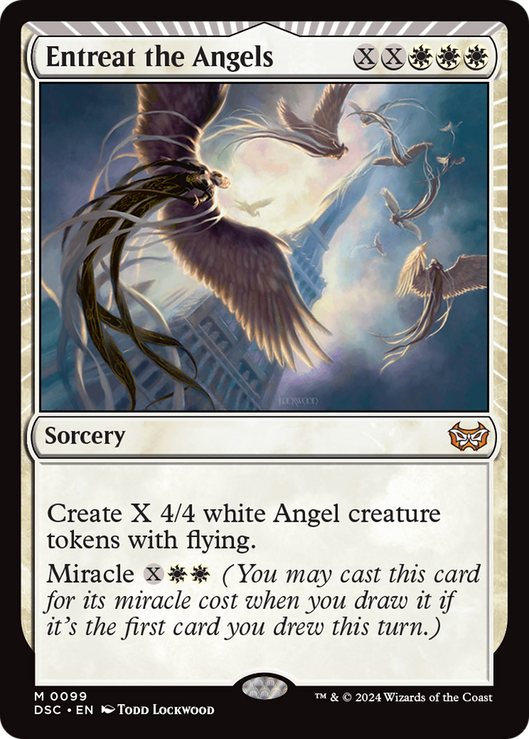 Entreat the Angels [Duskmourn: House of Horror Commander] | Card Citadel