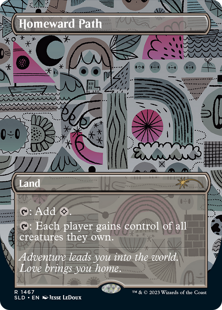Homeward Path (Rainbow Foil) [Secret Lair Drop Series] | Card Citadel