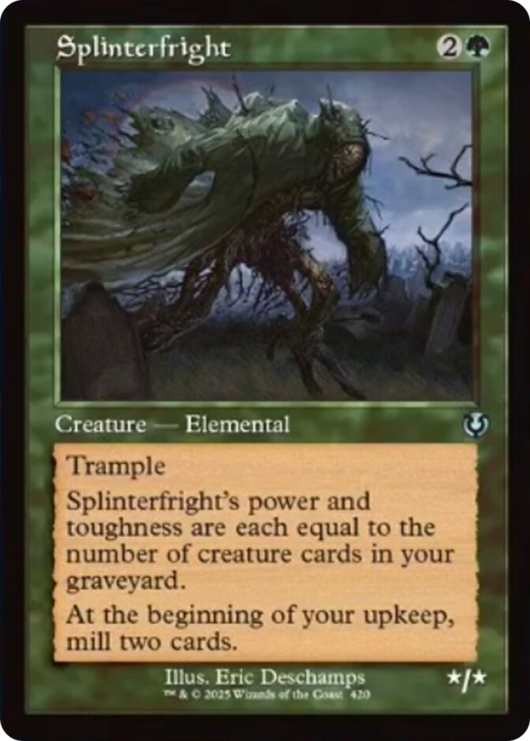 Splinterfright (Retro Frame) [Innistrad Remastered] | Card Citadel