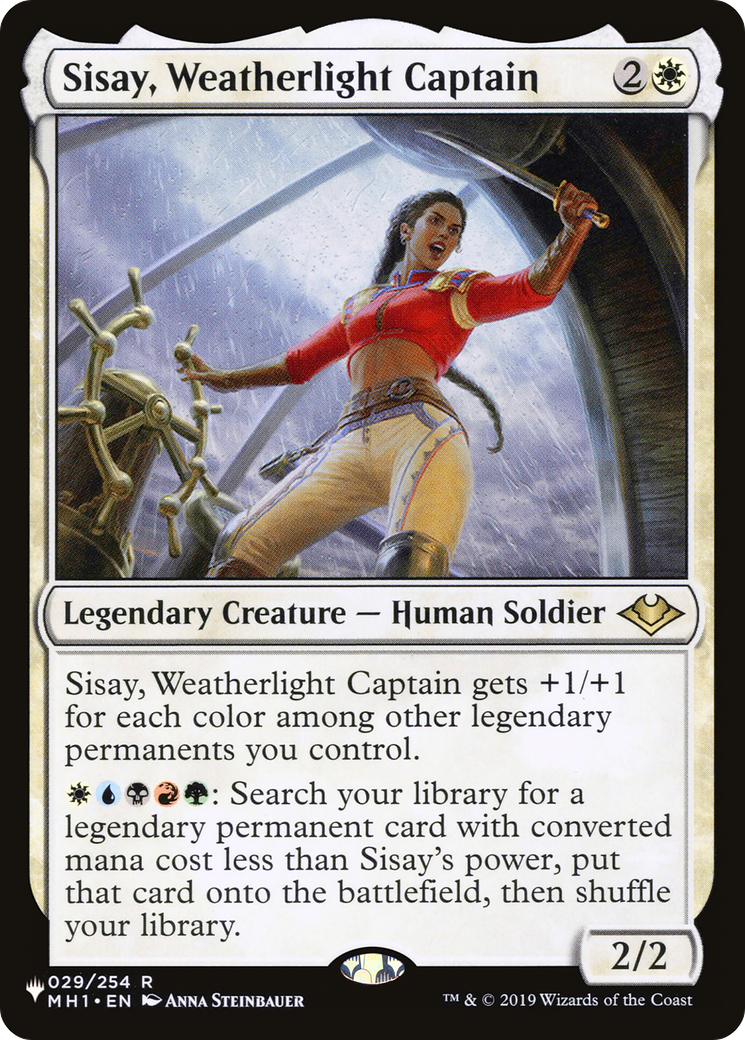 Sisay, Weatherlight Captain [Secret Lair: From Cute to Brute] | Card Citadel