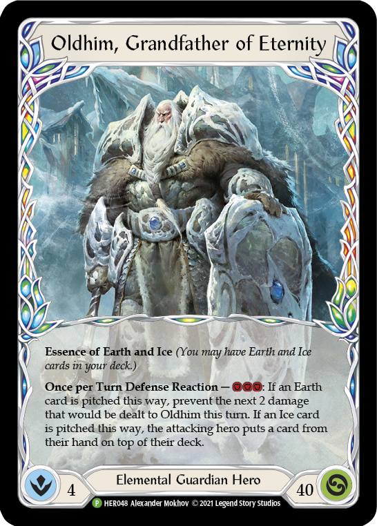 Oldhim, Grandfather of Eternity [HER048] (Promo)  Rainbow Foil | Card Citadel