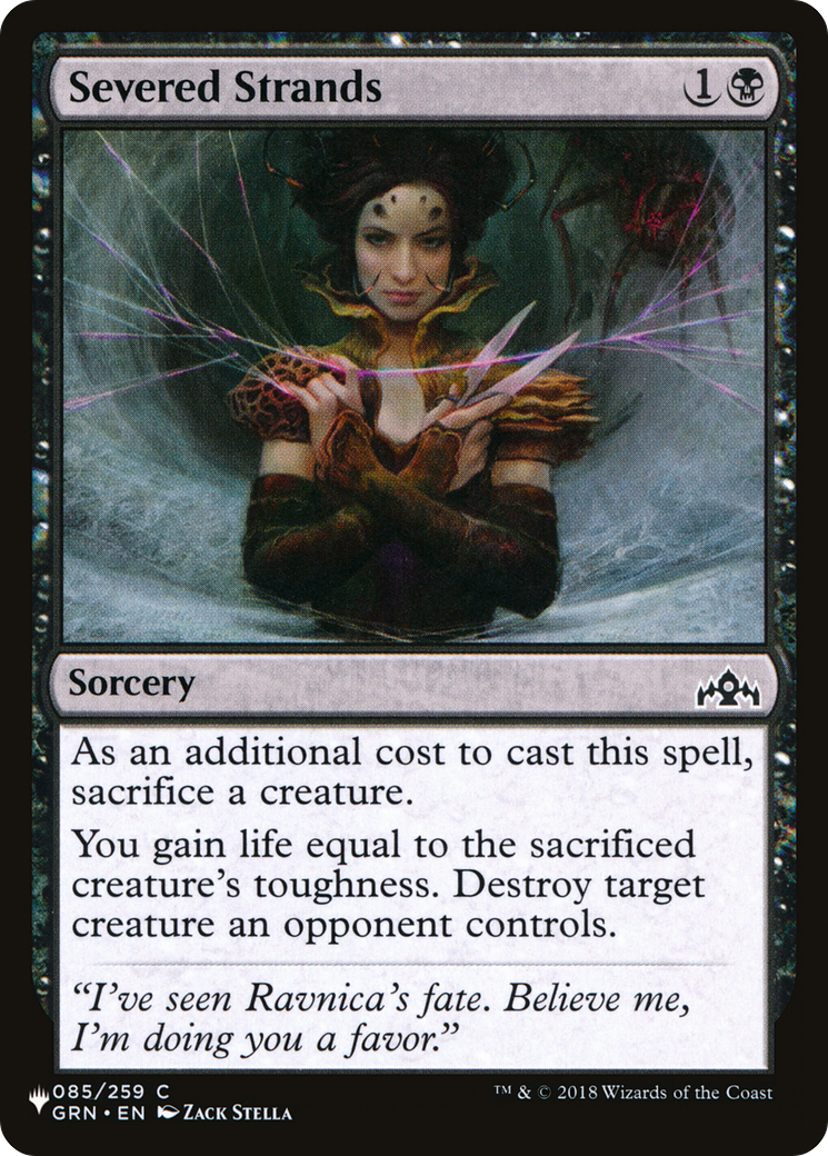 Severed Strands [The List Reprints] | Card Citadel