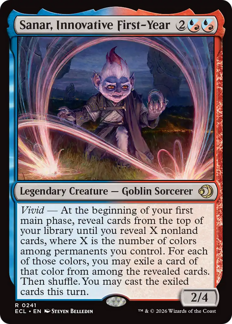 Sanar, Innovative First-Year [Lorwyn Eclipsed] | Card Citadel