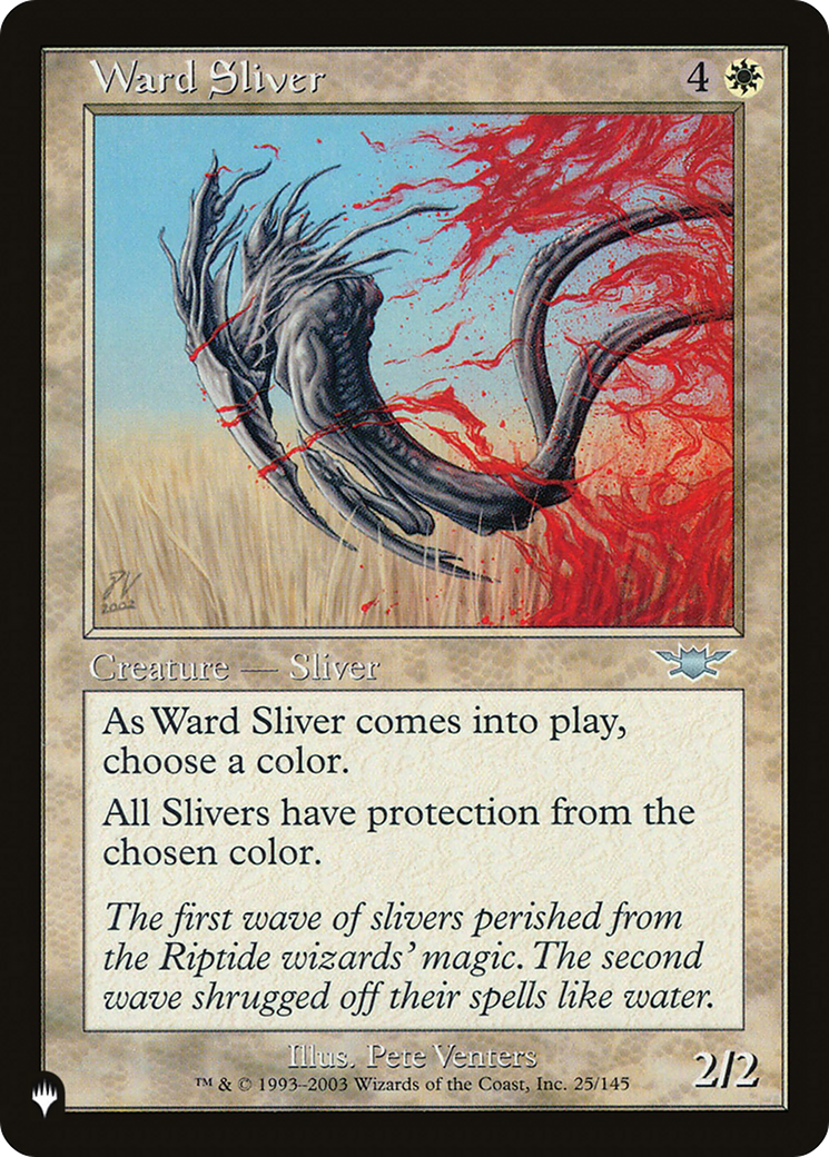 Ward Sliver [The List Reprints] | Card Citadel