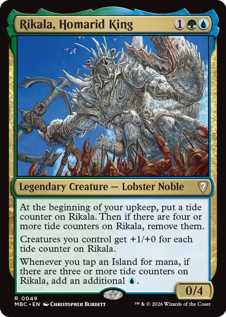 Rikala, Homarid King [Mystery Booster: Commander Edition] | Card Citadel