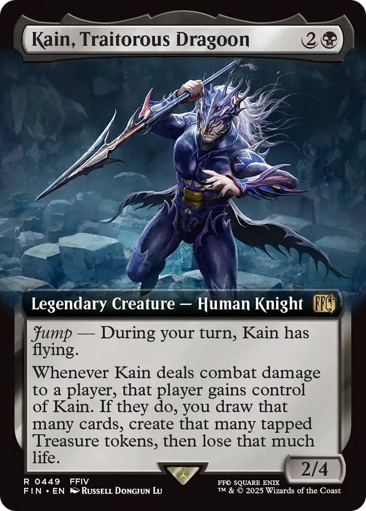 Kain, Traitorous Dragoon (Extended Art) [FINAL FANTASY] | Card Citadel