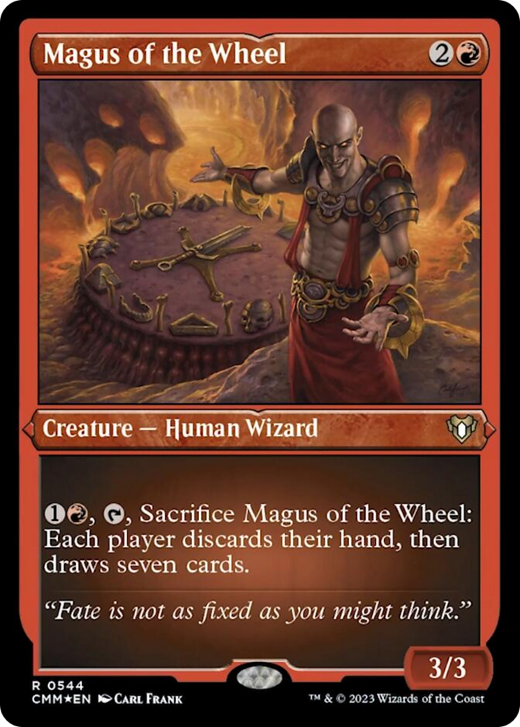 Magus of the Wheel (Foil Etched) [Commander Masters] | Card Citadel