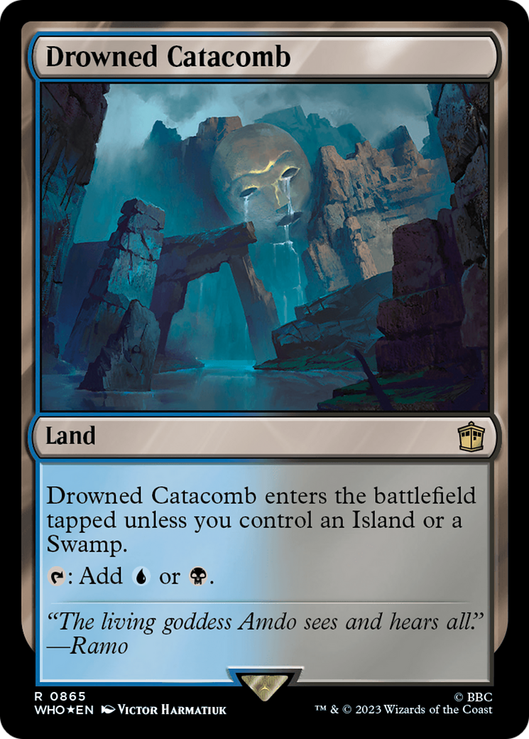 Drowned Catacomb (Surge Foil) [Doctor Who] | Card Citadel